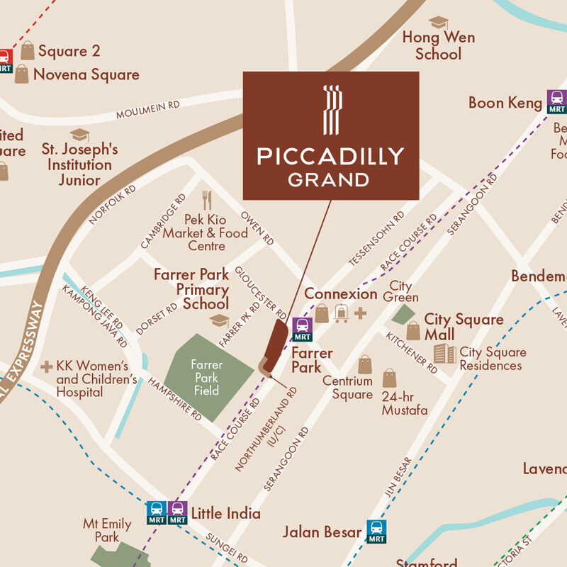 Piccadilly-Grand-Location-Map
